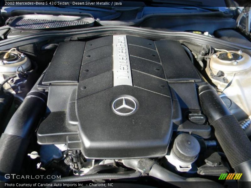 Desert Silver Metallic / Java 2002 Mercedes-Benz S 430 Sedan
