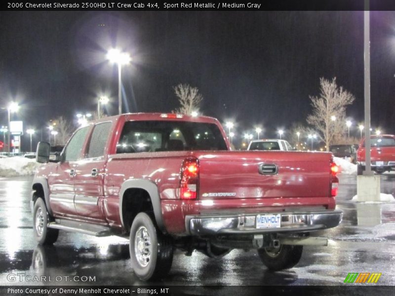 Sport Red Metallic / Medium Gray 2006 Chevrolet Silverado 2500HD LT Crew Cab 4x4