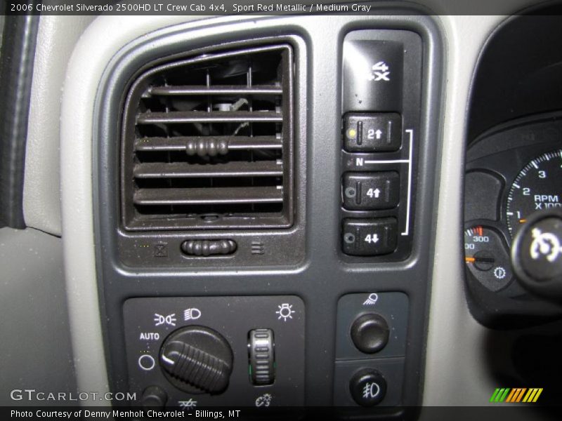 Sport Red Metallic / Medium Gray 2006 Chevrolet Silverado 2500HD LT Crew Cab 4x4