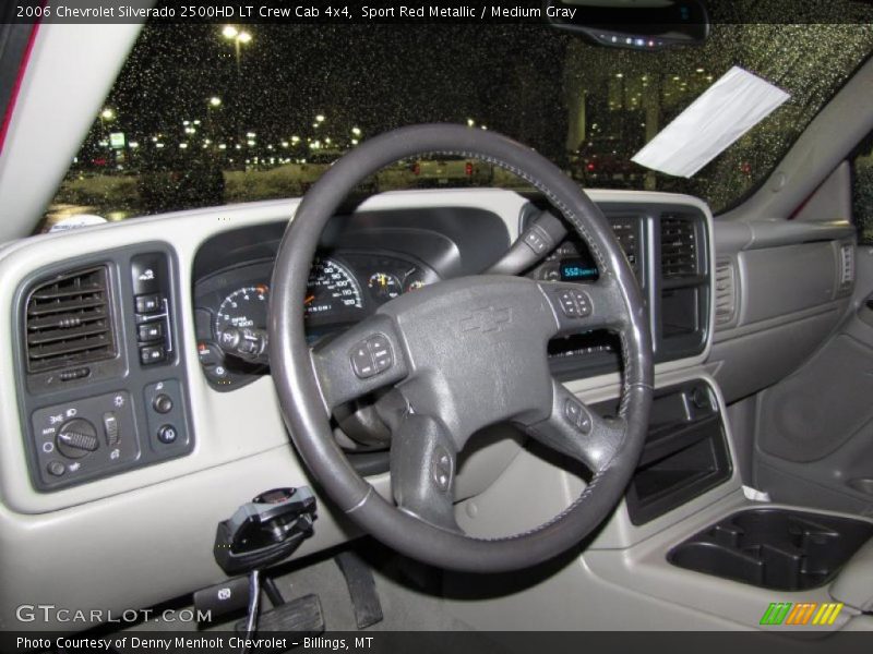 Sport Red Metallic / Medium Gray 2006 Chevrolet Silverado 2500HD LT Crew Cab 4x4