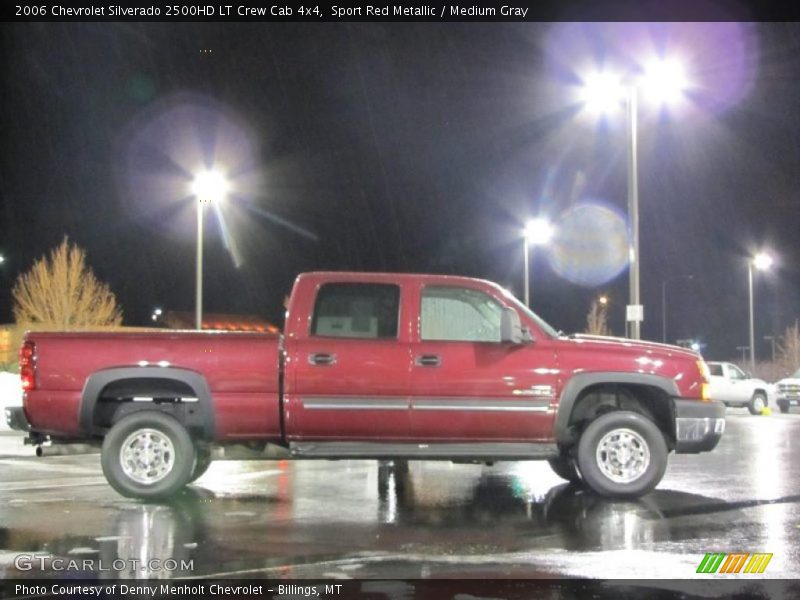 Sport Red Metallic / Medium Gray 2006 Chevrolet Silverado 2500HD LT Crew Cab 4x4