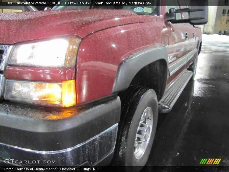 Sport Red Metallic / Medium Gray 2006 Chevrolet Silverado 2500HD LT Crew Cab 4x4