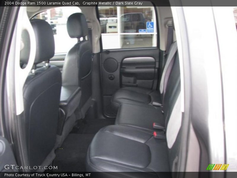 Graphite Metallic / Dark Slate Gray 2004 Dodge Ram 1500 Laramie Quad Cab