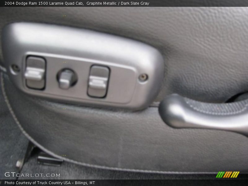 Graphite Metallic / Dark Slate Gray 2004 Dodge Ram 1500 Laramie Quad Cab