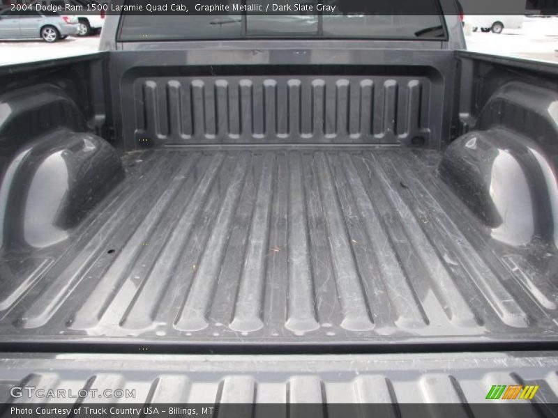 Graphite Metallic / Dark Slate Gray 2004 Dodge Ram 1500 Laramie Quad Cab