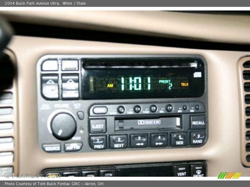Controls of 2004 Park Avenue Ultra