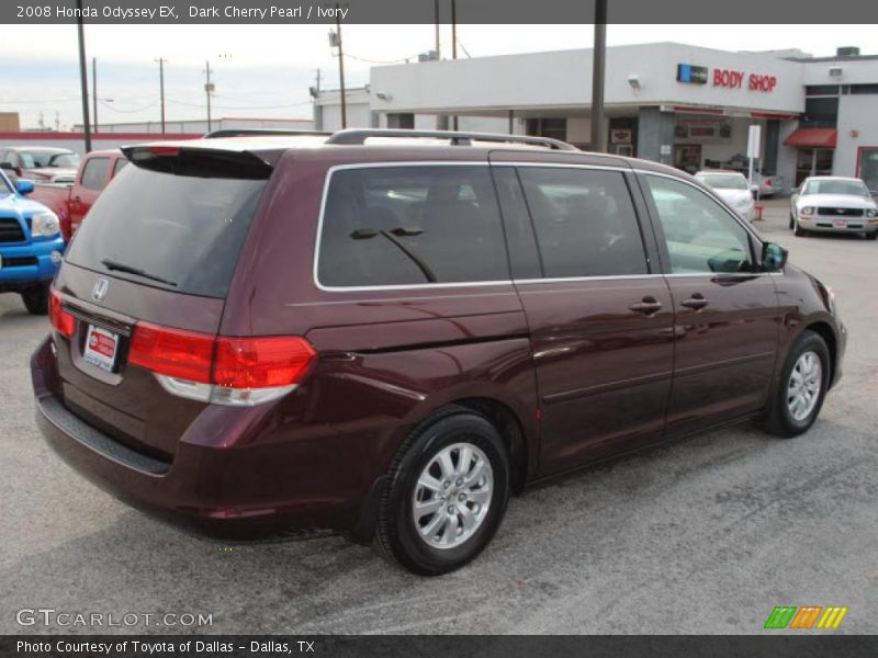 Dark Cherry Pearl / Ivory 2008 Honda Odyssey EX