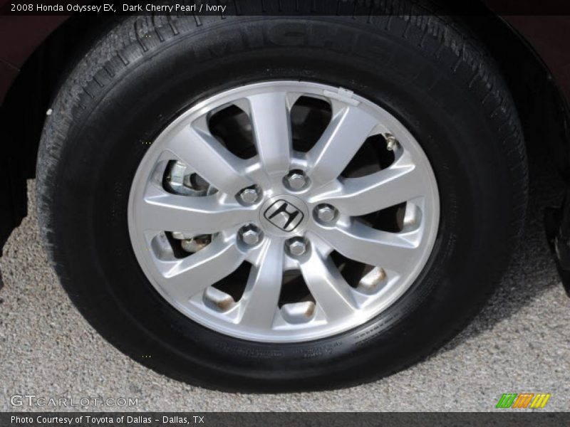 Dark Cherry Pearl / Ivory 2008 Honda Odyssey EX
