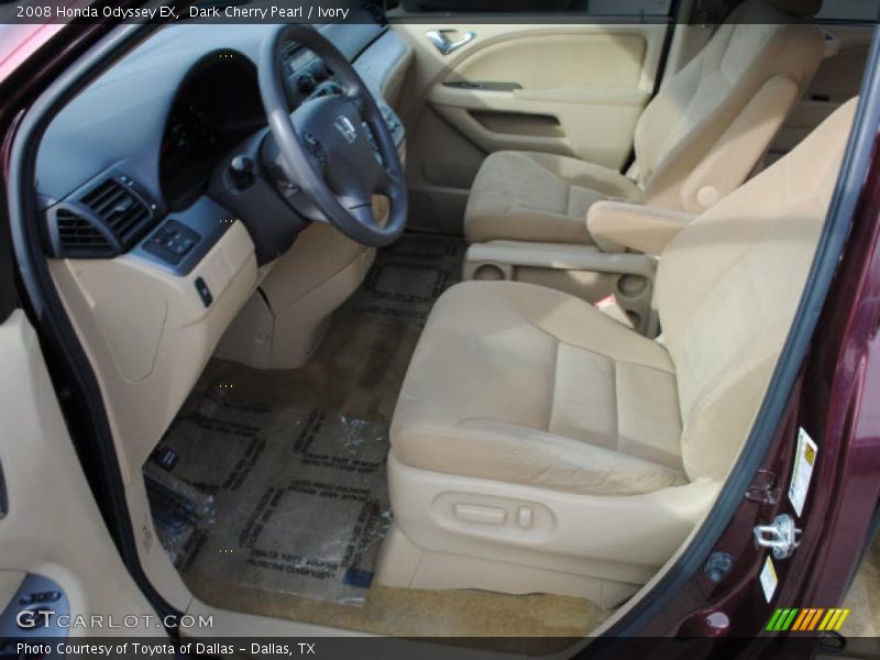 Dark Cherry Pearl / Ivory 2008 Honda Odyssey EX