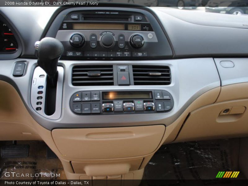 Dark Cherry Pearl / Ivory 2008 Honda Odyssey EX