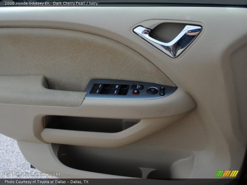 Dark Cherry Pearl / Ivory 2008 Honda Odyssey EX