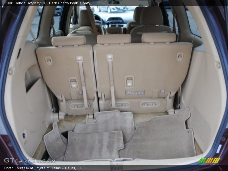 Dark Cherry Pearl / Ivory 2008 Honda Odyssey EX