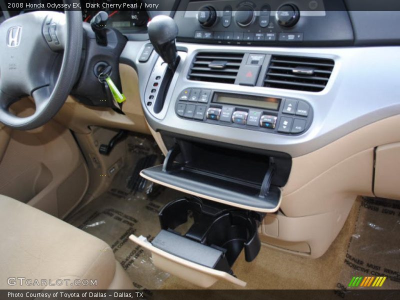Dark Cherry Pearl / Ivory 2008 Honda Odyssey EX