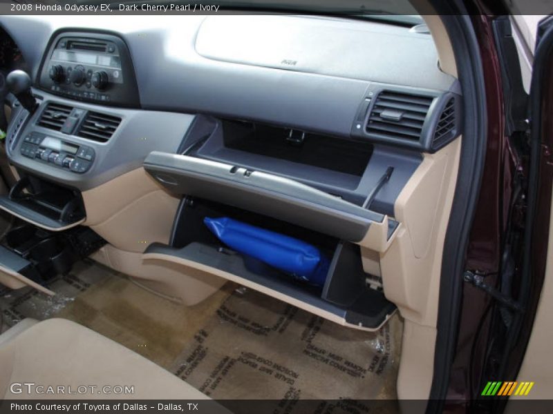 Dark Cherry Pearl / Ivory 2008 Honda Odyssey EX