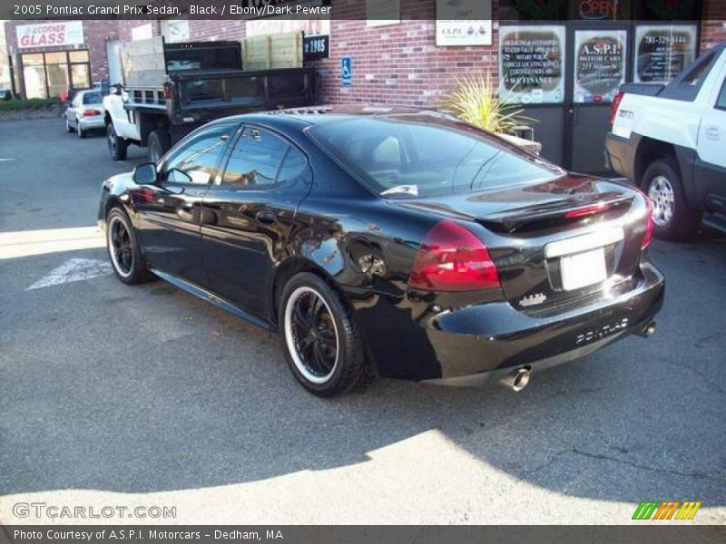 Black / Ebony/Dark Pewter 2005 Pontiac Grand Prix Sedan