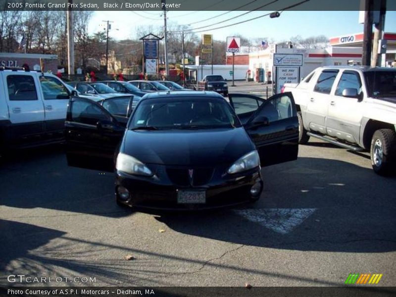 Black / Ebony/Dark Pewter 2005 Pontiac Grand Prix Sedan