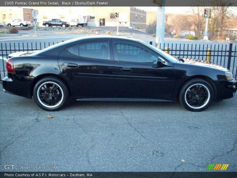Black / Ebony/Dark Pewter 2005 Pontiac Grand Prix Sedan
