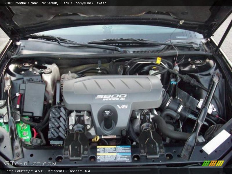 Black / Ebony/Dark Pewter 2005 Pontiac Grand Prix Sedan