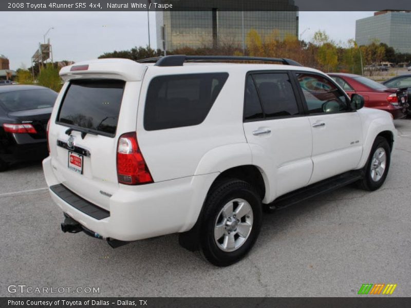 Natural White / Taupe 2008 Toyota 4Runner SR5 4x4