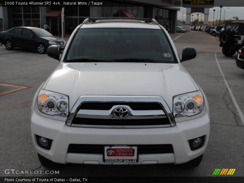 Natural White / Taupe 2008 Toyota 4Runner SR5 4x4