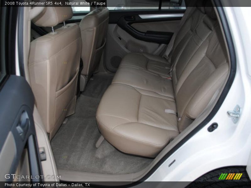 Natural White / Taupe 2008 Toyota 4Runner SR5 4x4