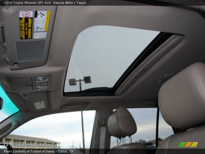 Natural White / Taupe 2008 Toyota 4Runner SR5 4x4