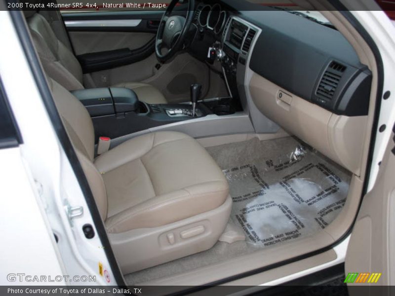 Natural White / Taupe 2008 Toyota 4Runner SR5 4x4