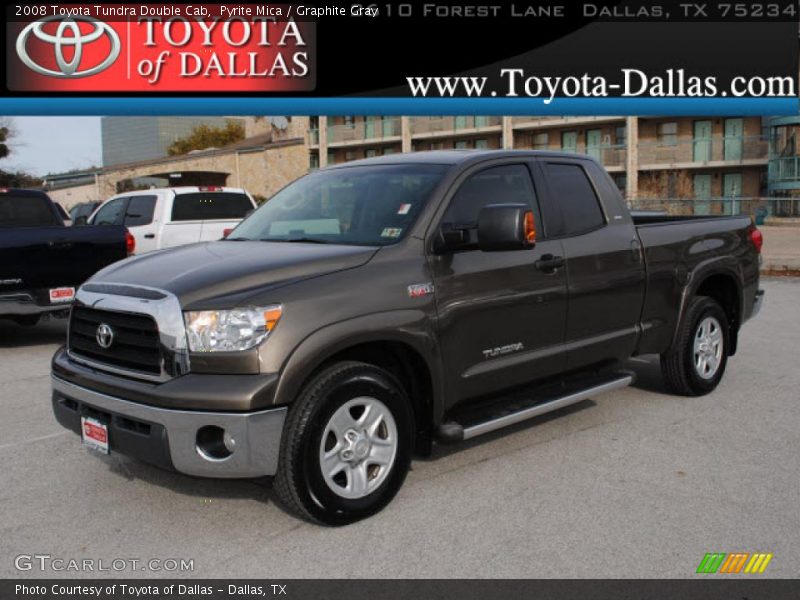 Pyrite Mica / Graphite Gray 2008 Toyota Tundra Double Cab