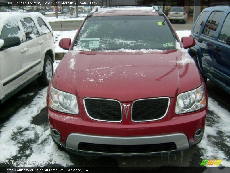 Fever Red Metallic / Ebony Black 2006 Pontiac Torrent