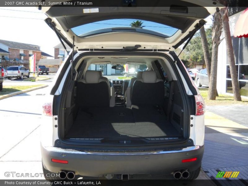 Summit White / Titanium 2007 GMC Acadia SLT