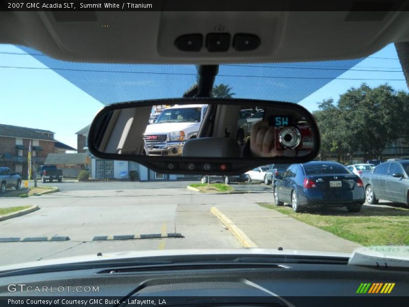 Summit White / Titanium 2007 GMC Acadia SLT