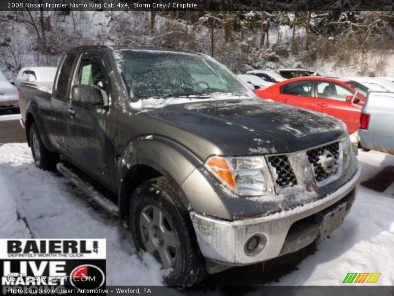 Storm Grey / Graphite 2008 Nissan Frontier Nismo King Cab 4x4