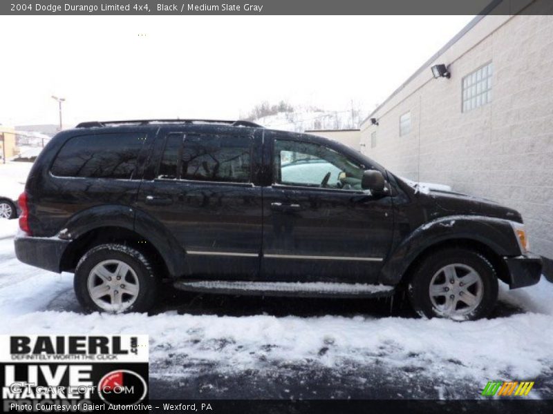 Black / Medium Slate Gray 2004 Dodge Durango Limited 4x4