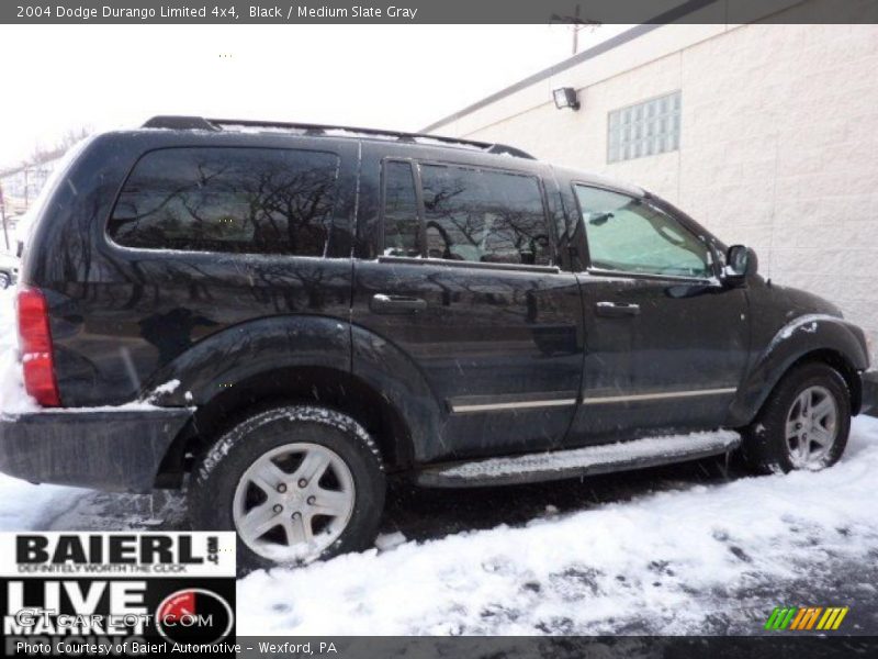 Black / Medium Slate Gray 2004 Dodge Durango Limited 4x4