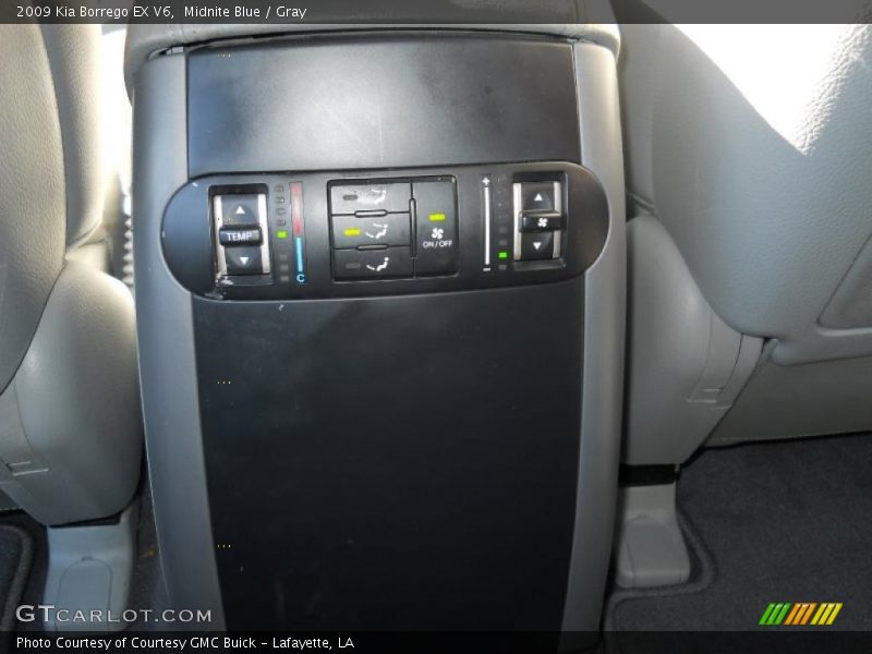 Midnite Blue / Gray 2009 Kia Borrego EX V6