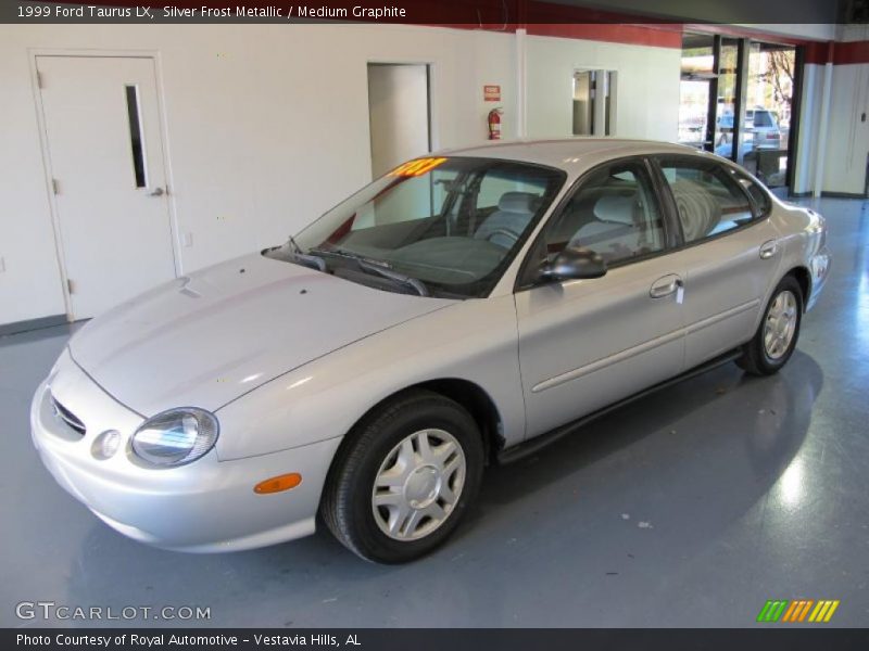 Silver Frost Metallic / Medium Graphite 1999 Ford Taurus LX