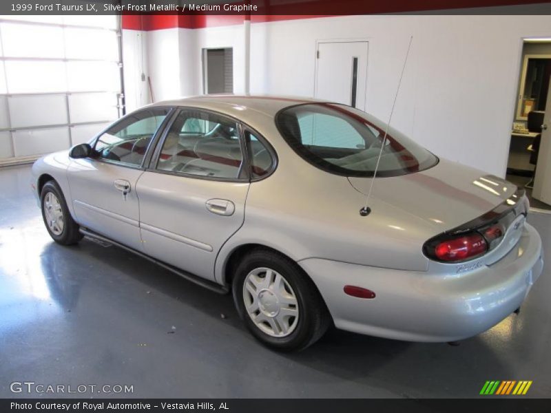 Silver Frost Metallic / Medium Graphite 1999 Ford Taurus LX
