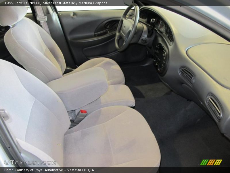 Silver Frost Metallic / Medium Graphite 1999 Ford Taurus LX