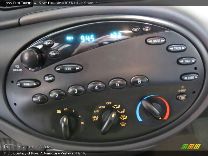 Controls of 1999 Taurus LX