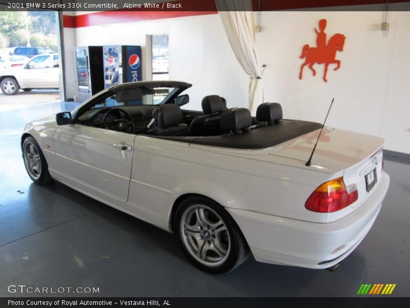 Alpine White / Black 2001 BMW 3 Series 330i Convertible