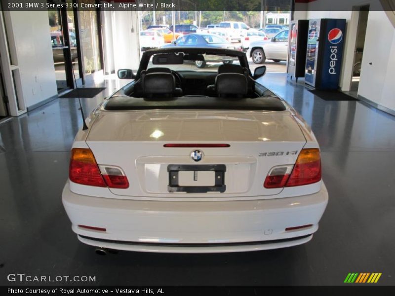 Alpine White / Black 2001 BMW 3 Series 330i Convertible