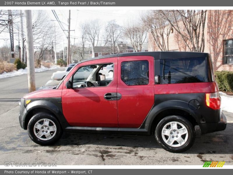  2007 Element LX AWD Tango Red Pearl