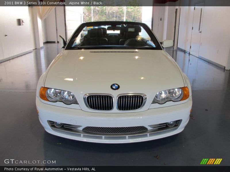 Alpine White / Black 2001 BMW 3 Series 330i Convertible
