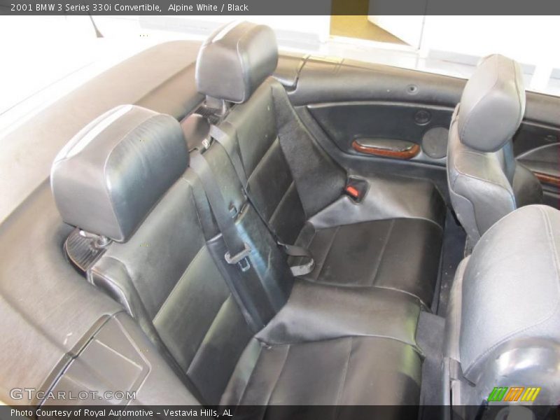 Alpine White / Black 2001 BMW 3 Series 330i Convertible