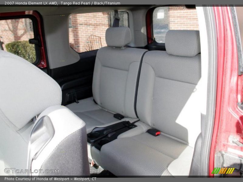 Tango Red Pearl / Black/Titanium 2007 Honda Element LX AWD