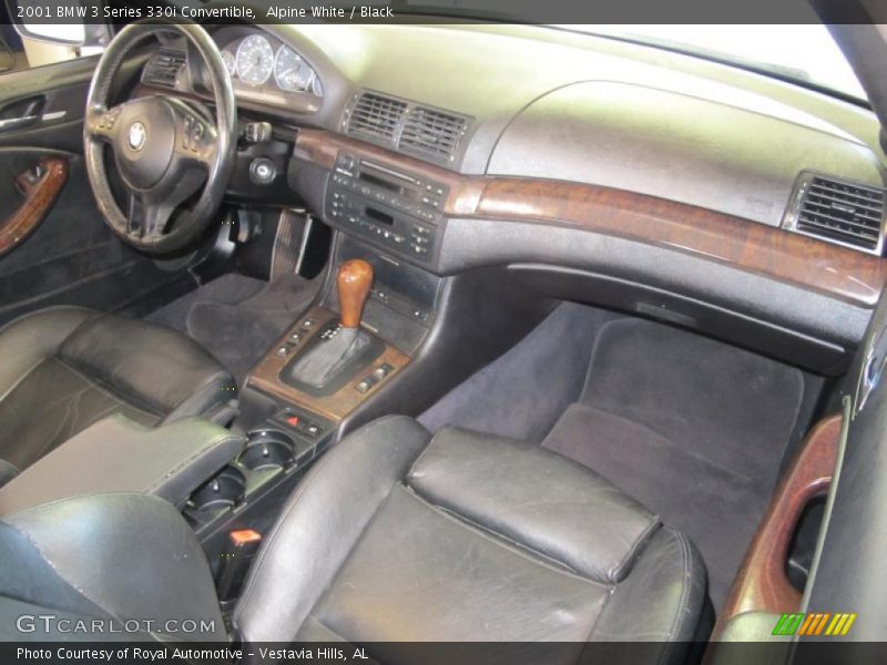 Alpine White / Black 2001 BMW 3 Series 330i Convertible