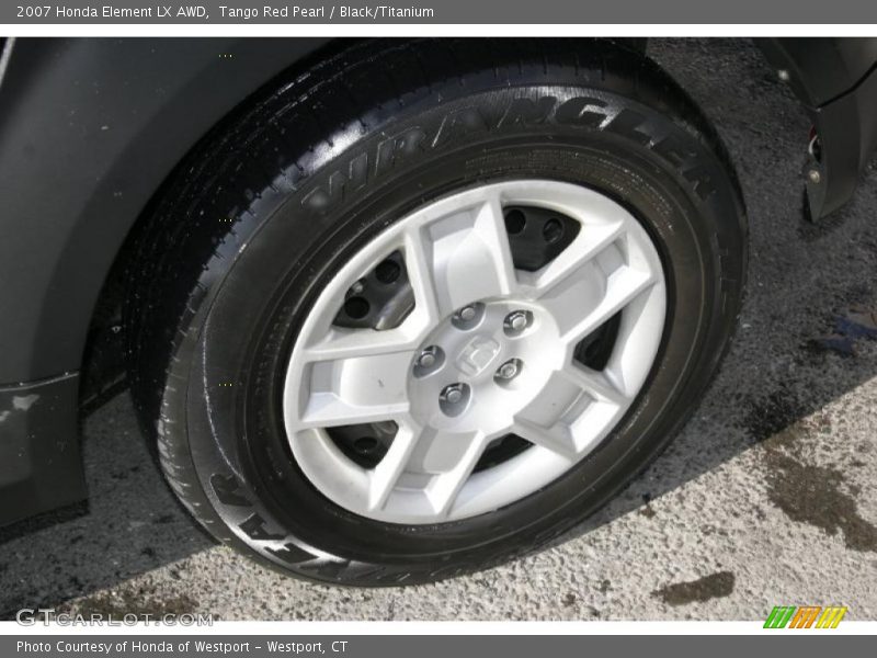 Tango Red Pearl / Black/Titanium 2007 Honda Element LX AWD
