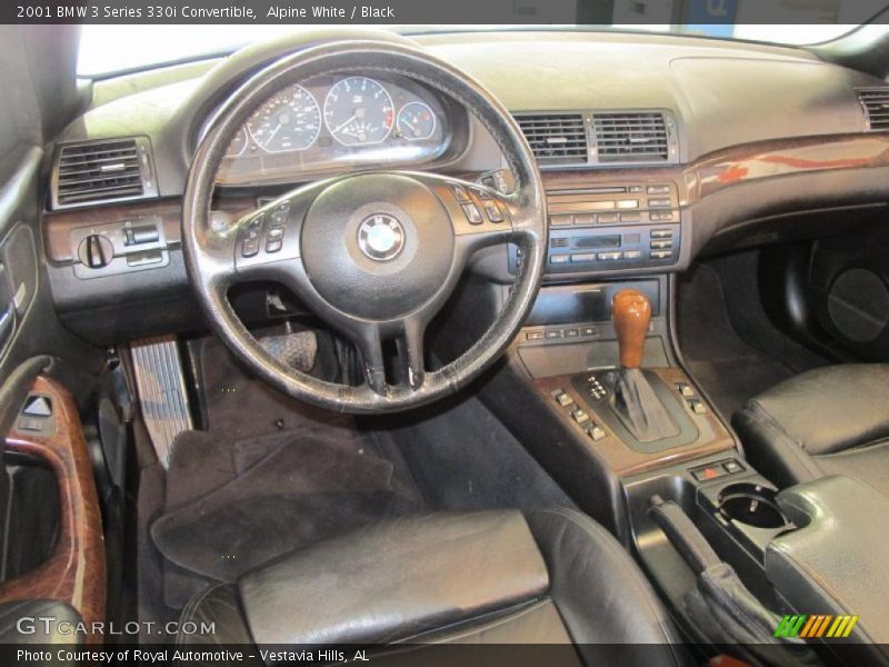 Alpine White / Black 2001 BMW 3 Series 330i Convertible