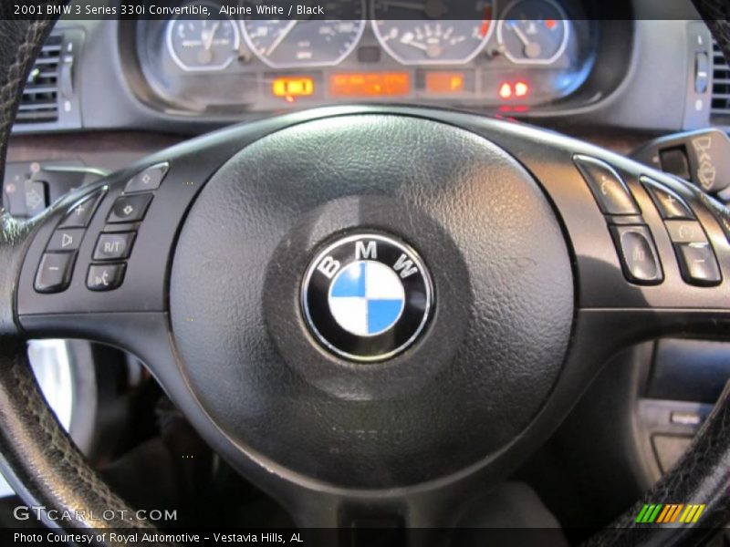 Alpine White / Black 2001 BMW 3 Series 330i Convertible