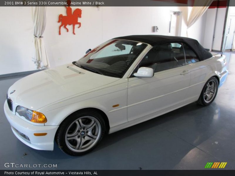 Alpine White / Black 2001 BMW 3 Series 330i Convertible